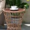 Flash Furniture Natural Rattan Rope Table with Acacia Wood Top TW-VN015-16-NAT-GG - alternate 7